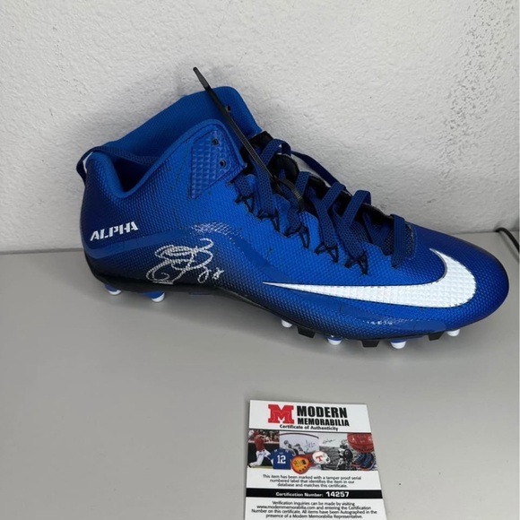Emmitt Smith #22 Signed Football Cleats w COA - Picture 3 of 9